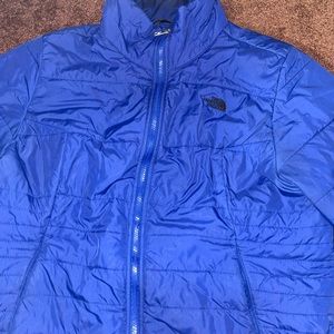Blue Northface Coat
